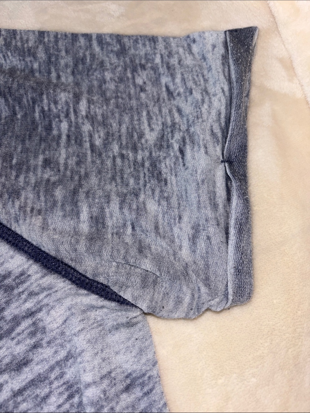 Good Vibes Blue Short-Sleeve Slub Tee - Picture 5 of 8